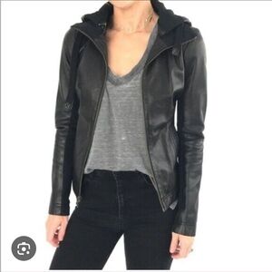 Athleta Strut Leather Jacket